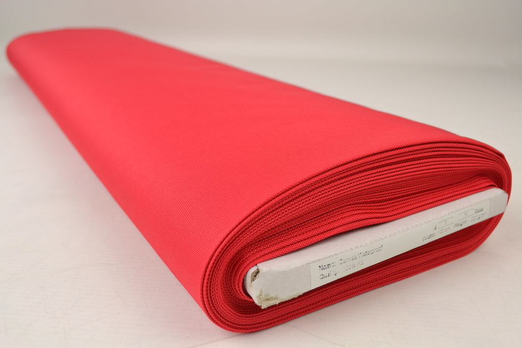 Waterafstotende canvas stof - Rood