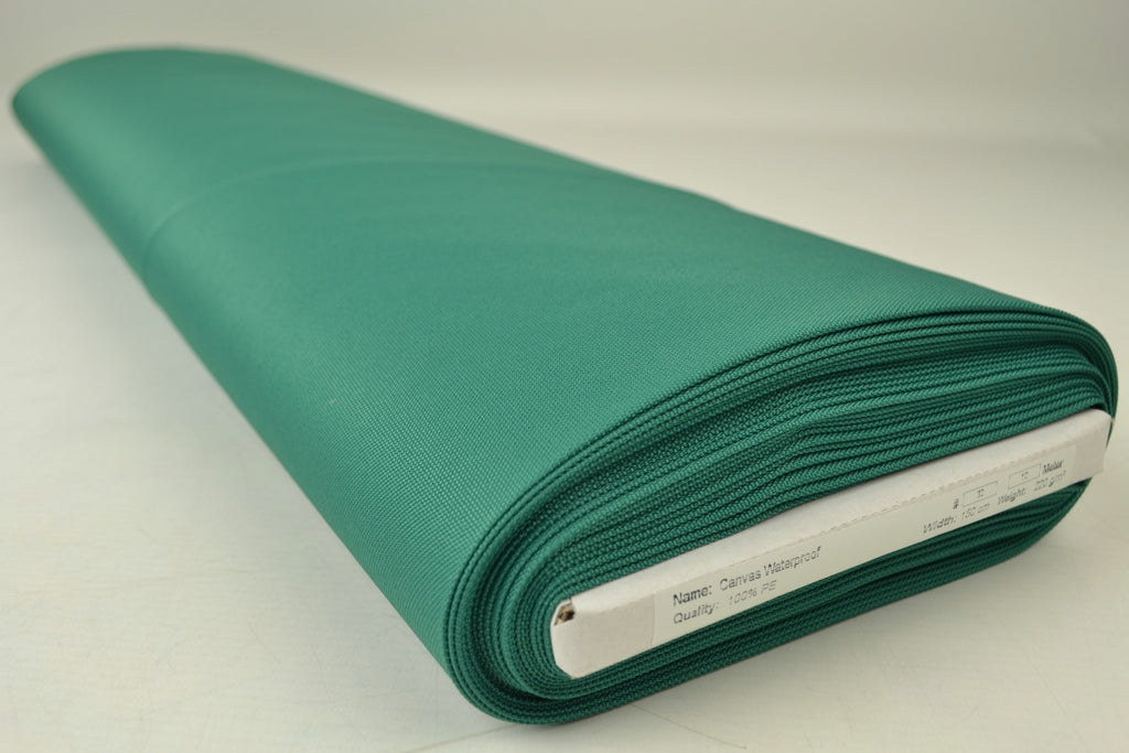 Waterafstotende canvas stof - Donkergroen