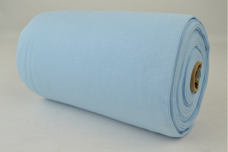 Rib boordstof - Baby blauw