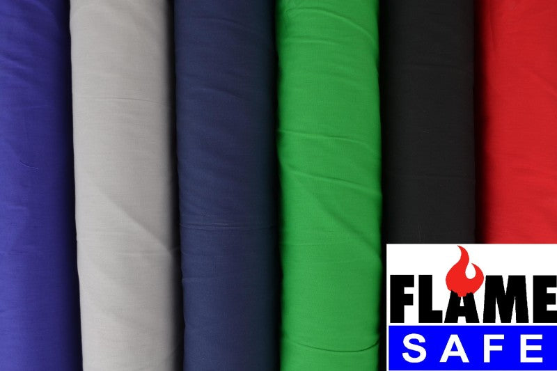 Brandvertragende katoen stof 300cm breed
