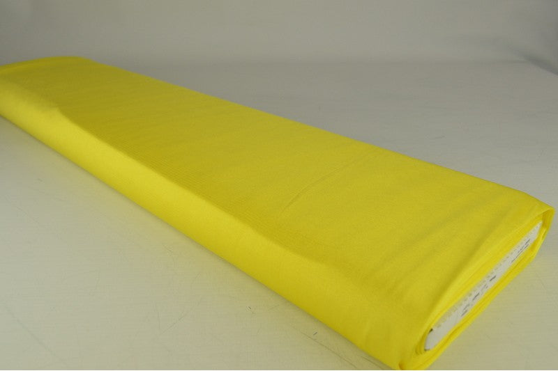 Charmeuse stretch voering - Geel