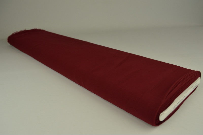 Chiffon stof - Bordeaux rood