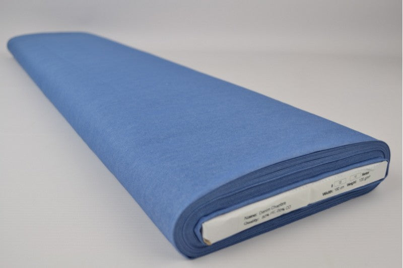 Denim chambray gewassen