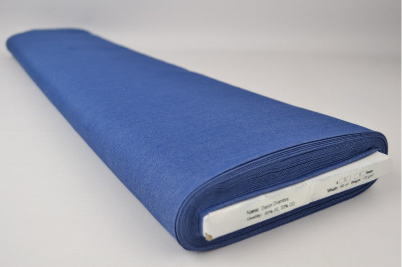 Denim chambray gewassen