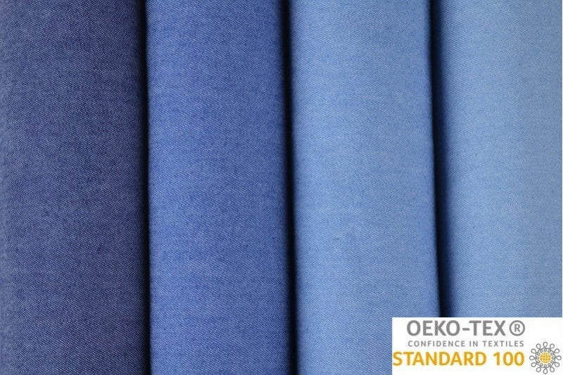 Denim chambray gewassen