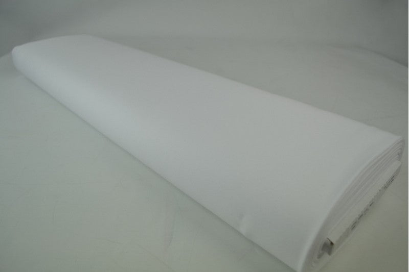 French terry stof - Wit