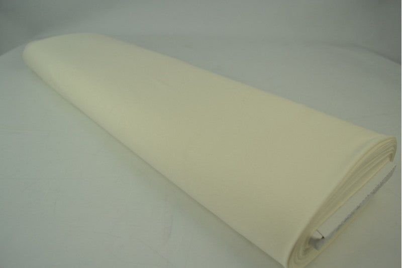 French terry stof - Gebroken wit