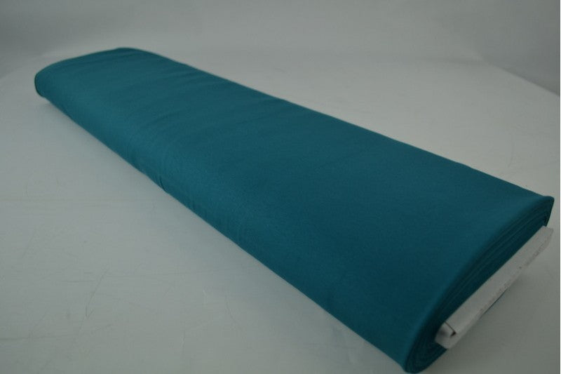 French terry stof - Donker petrol