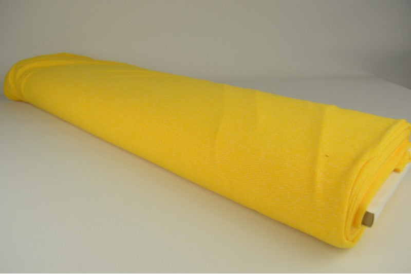 French terry melange viscose - Geel