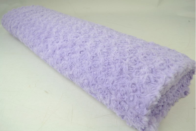 Bont stof met rozenpatroon – Lavendel