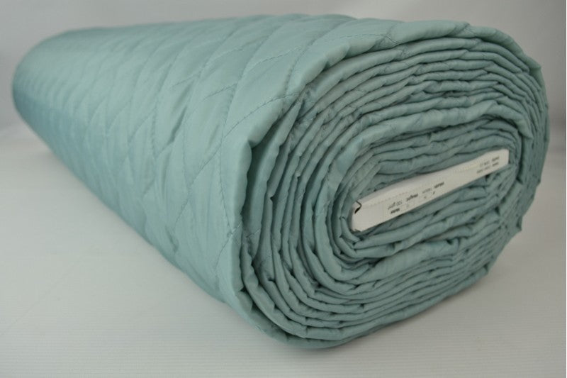 Gewatteerde voering - Oud groen