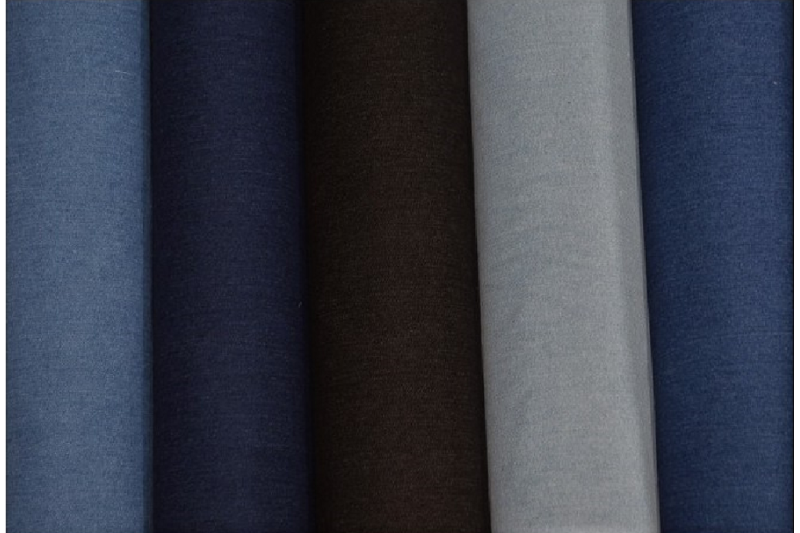 Rollen gewassen jeans