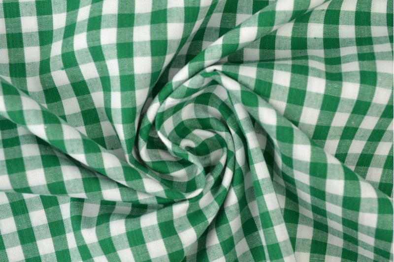 Boerenbont stof 6,5mm ruitjes