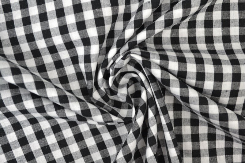 Boerenbont stof 6,5mm ruitjes