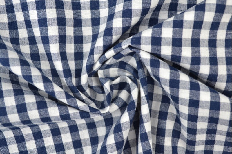 Boerenbont stof 6,5mm ruitjes