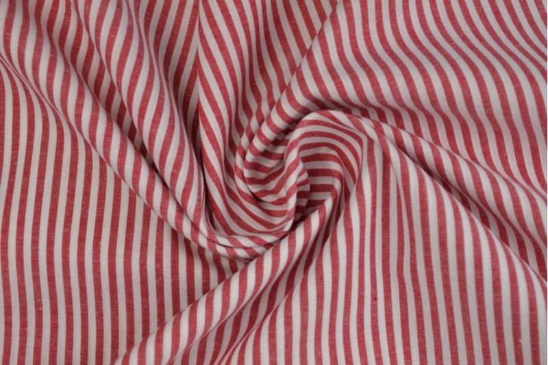 Boerenbont stof 2,5mm streepjes