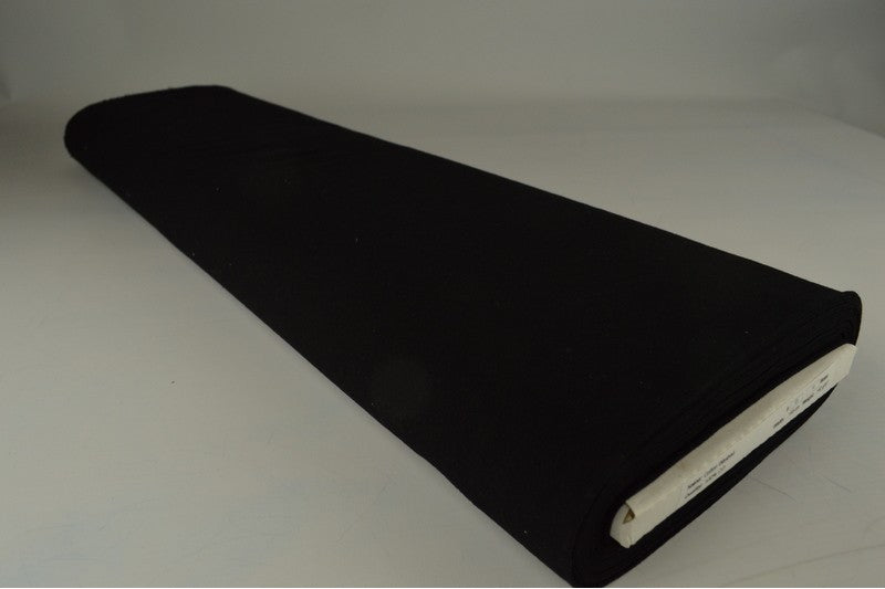 Gewassen katoen - Zwart