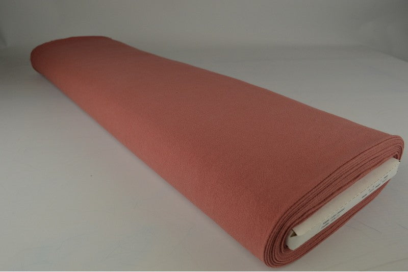 Gewassen katoen - Donker oud roze