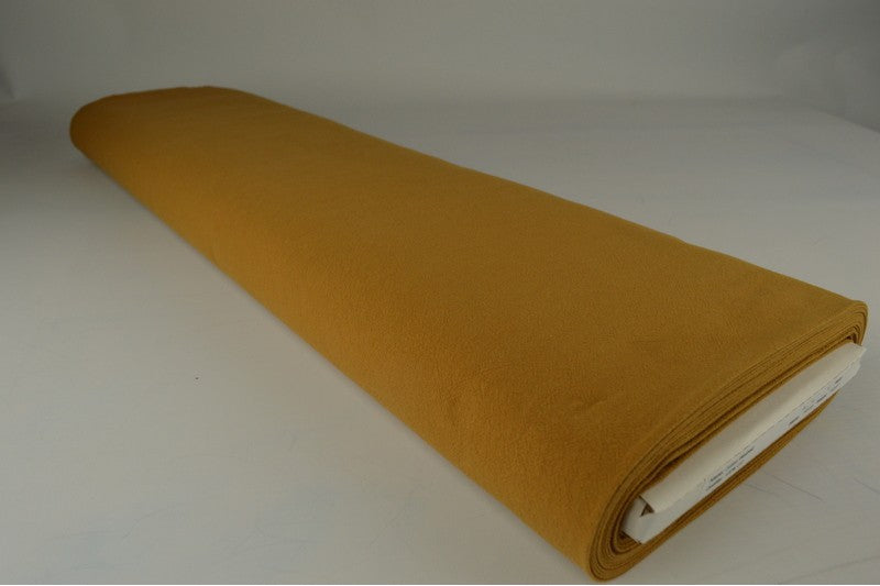 Gewassen katoen - Donker okergeel