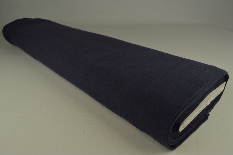 Katoen tricot - Navy