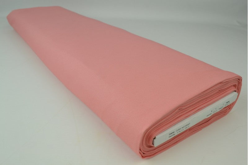 Keperkatoen stretch stof – Dusty roze