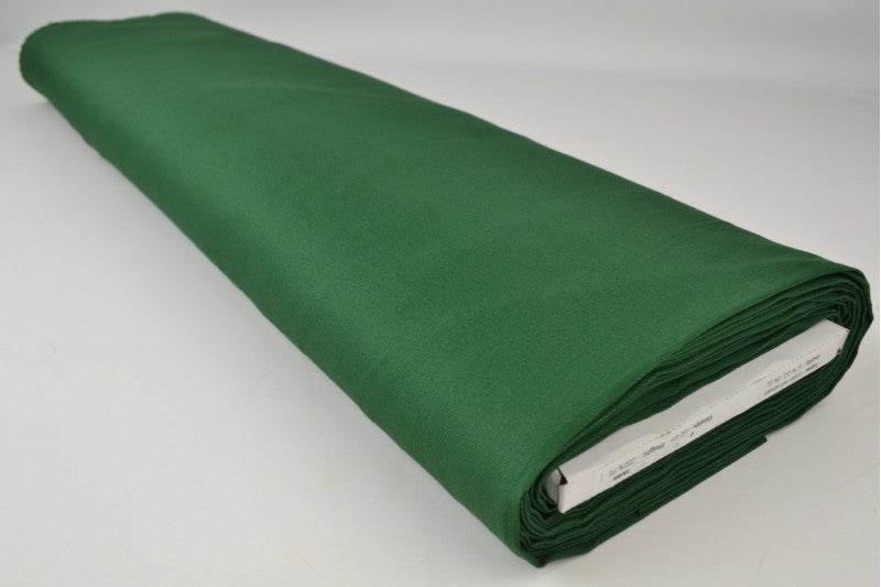 Keperkatoen stretch stof – Donkergroen
