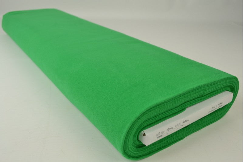 Molton stof - Groen
