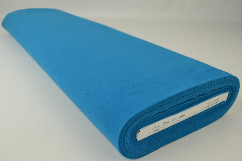 Molton stof - Petrol