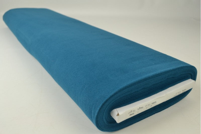 Molton stof - Donker petrol