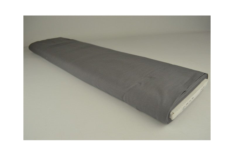 Poplin katoen - Donkergrijs