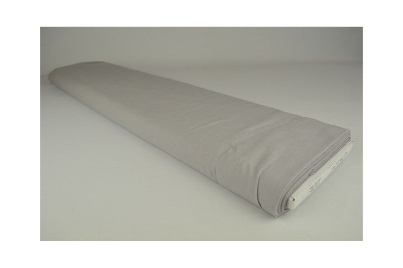 Poplin katoen - Zilvergrijs