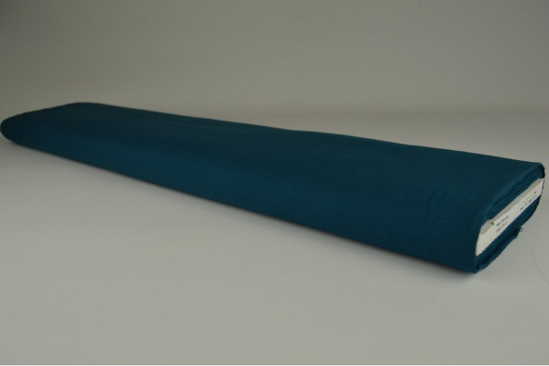 Poplin katoen - Donker petrol