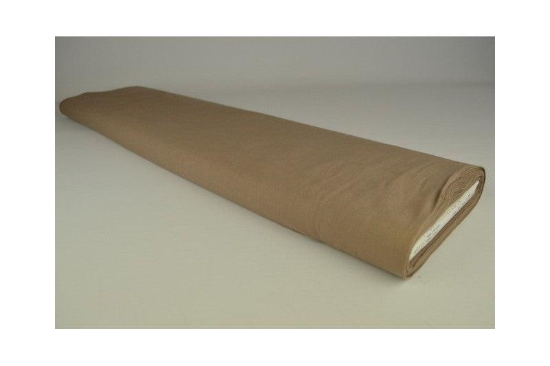Poplin katoen - Taupe