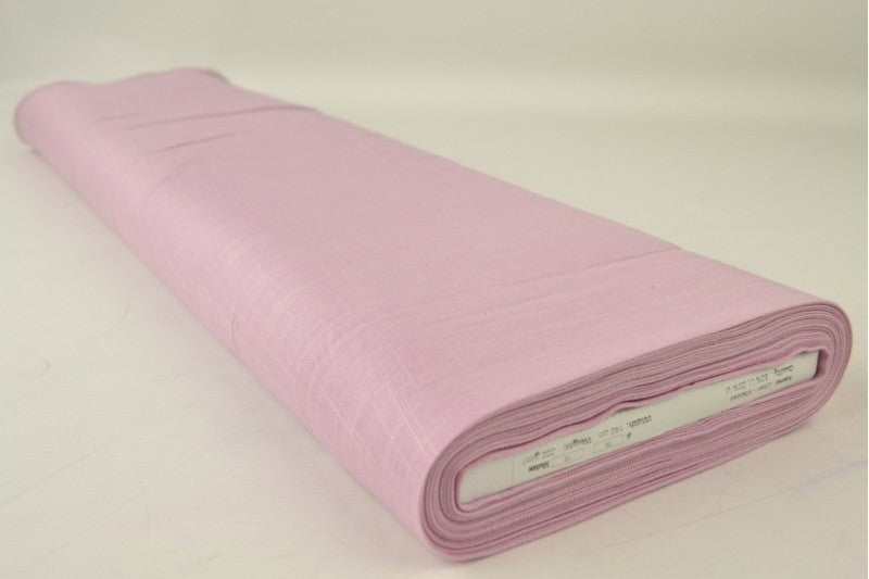Linnen stof - Baby roze