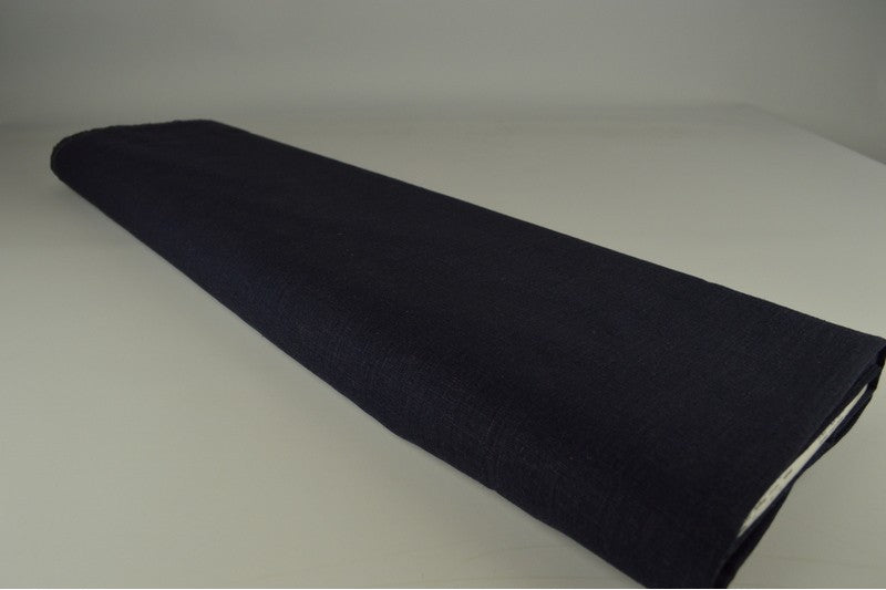 Linnen stof - Navy