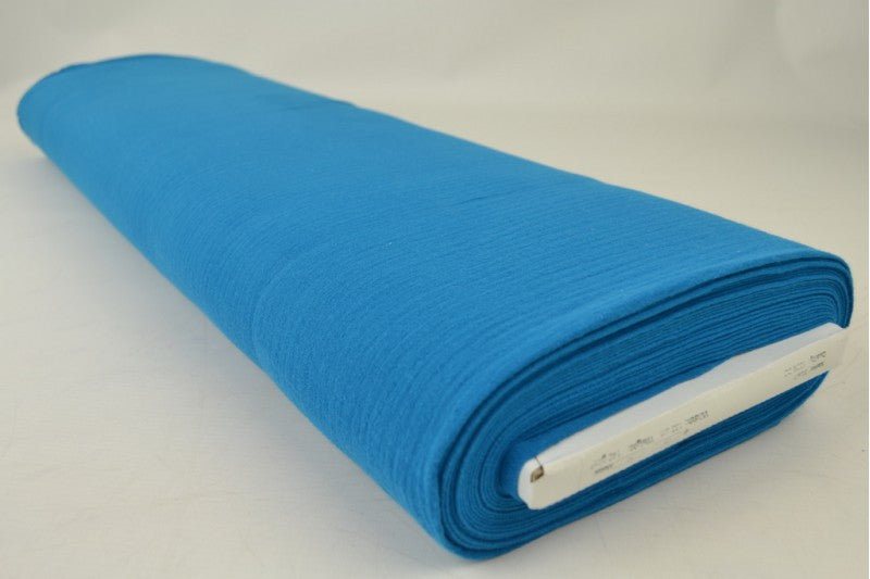 Mousseline stof - Petrol