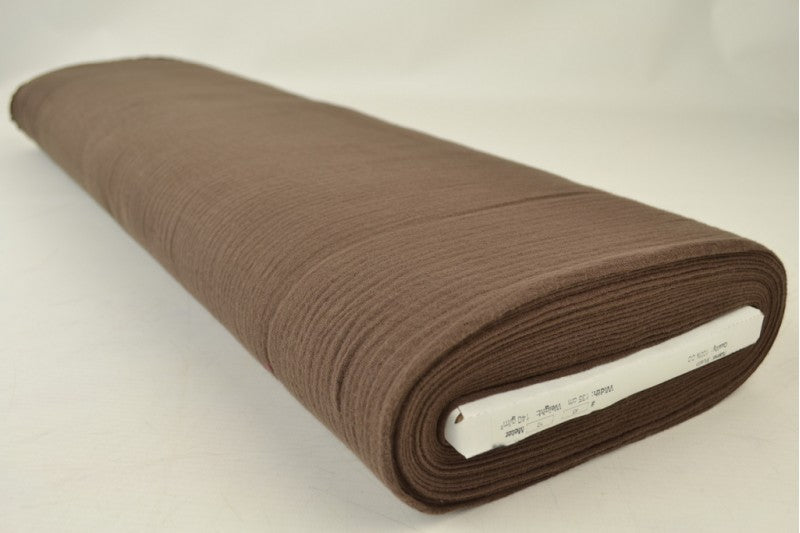 Mousseline stof - Bruin