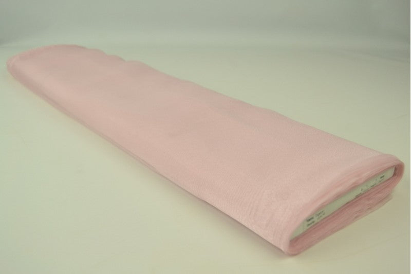 Organza stof - Baby roze