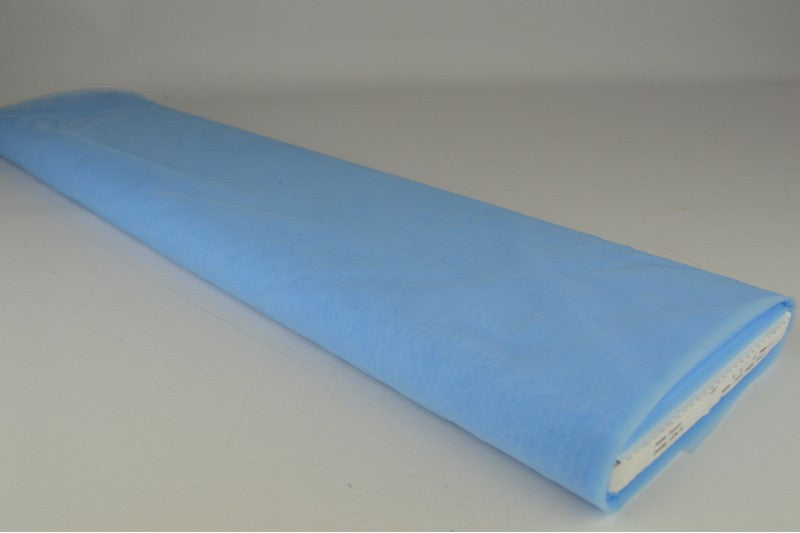 Organza stof - Baby blauw