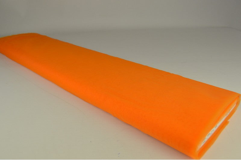 Organza stof - Oranje