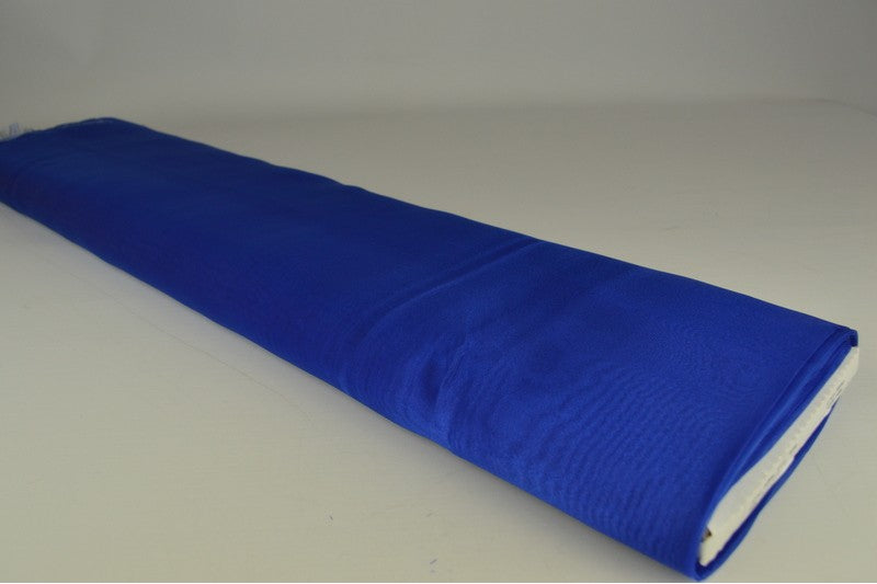 Organza stof - Donkerblauw
