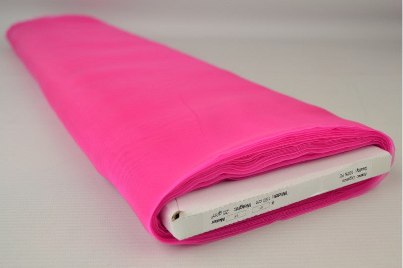 Organza stof - Fuchsia