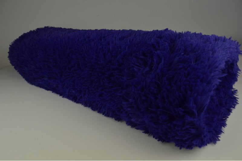 Langharig bont - Donkerblauw