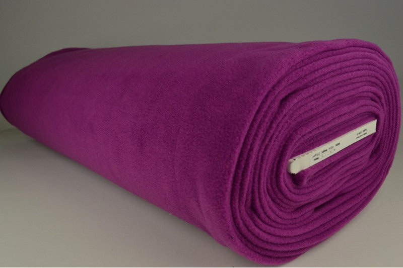Fleece stof - Cassis