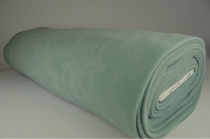 Fleece stof - Oud groen