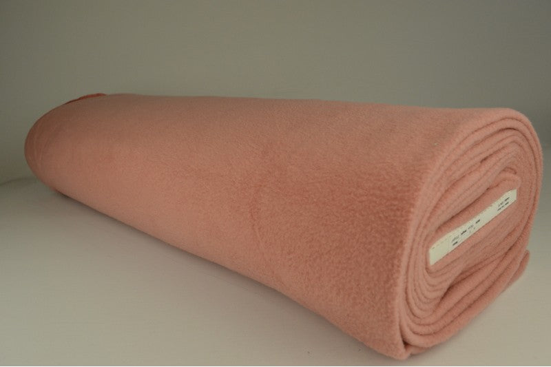 Fleece stof - Oud roze