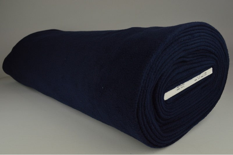 Fleece stof - Navy