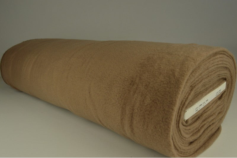 Fleece stof - Taupe