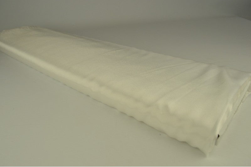 Satijn stof - Gebroken wit