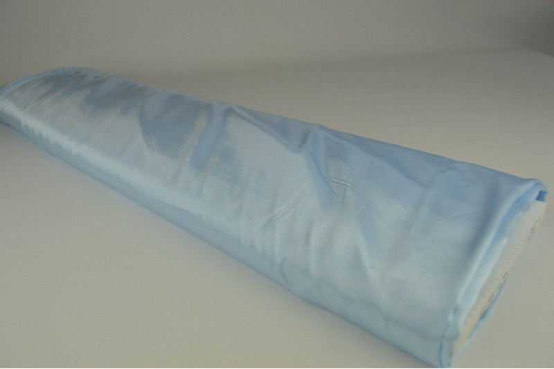 Satijn stof - Baby blauw